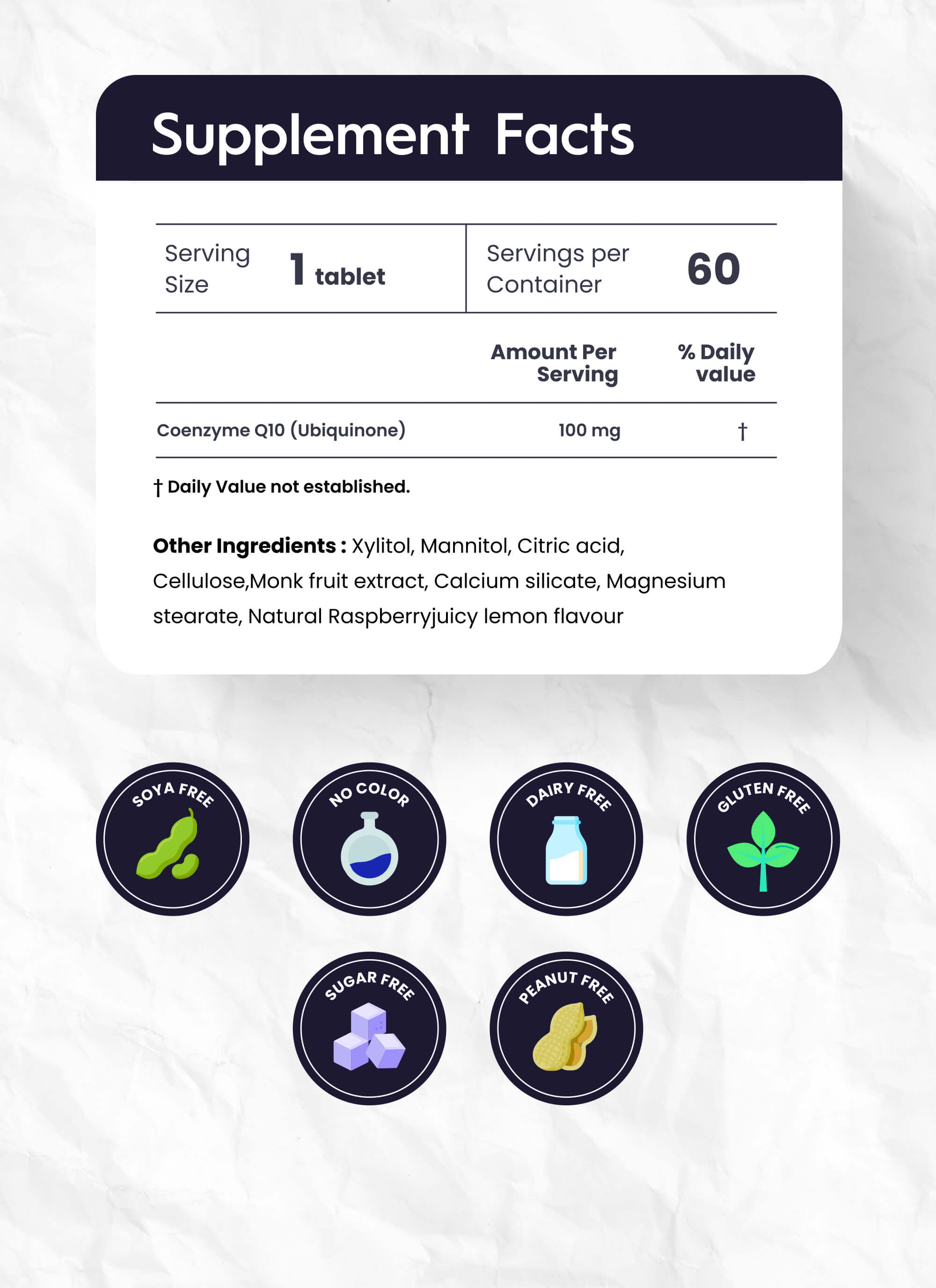 Coenzyme Q10 - Boost Your Energy and Immune System - 60 Quick